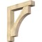 Ekena Millwork Westlake Block Rough Sawn Bracket w/ Offset Brace, Douglas Fir, 8"W x 42"D x 48"H BKT0806X42X48WTL05RDF - alternate 1